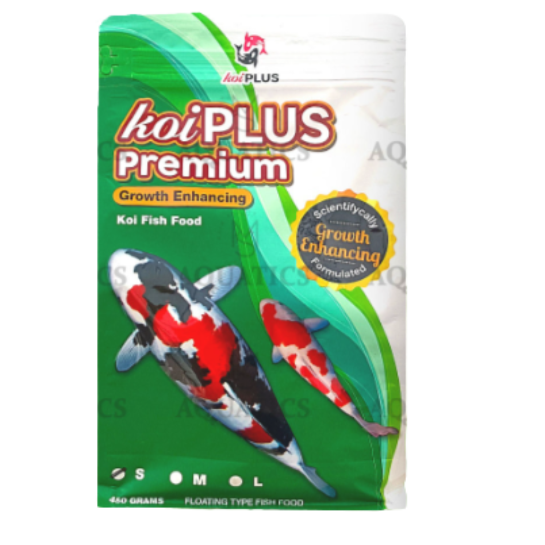 450g Koi Plus Premium Growth Enhancing Koi Fish Food (Small Granules) Fish Food