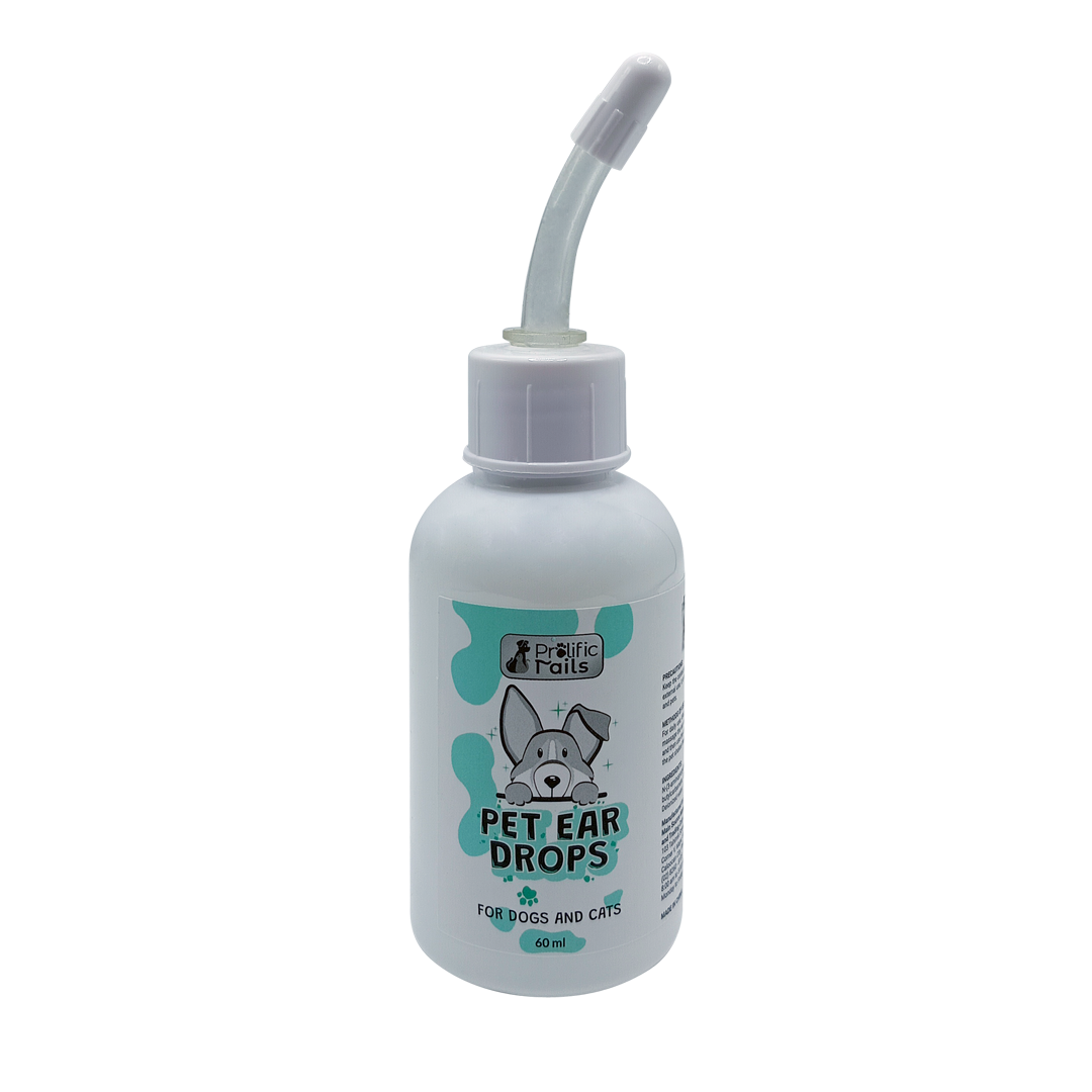Prolific Tails Pet Ear Drops (60ml)