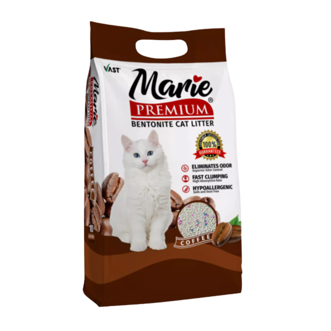 Marie Premium Bentonite Cat Litter Sand 10L