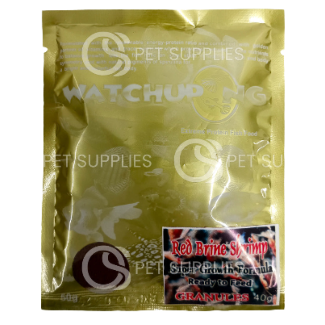 Watchupong RBS - Red Brine Shrimp - Granules (40g)