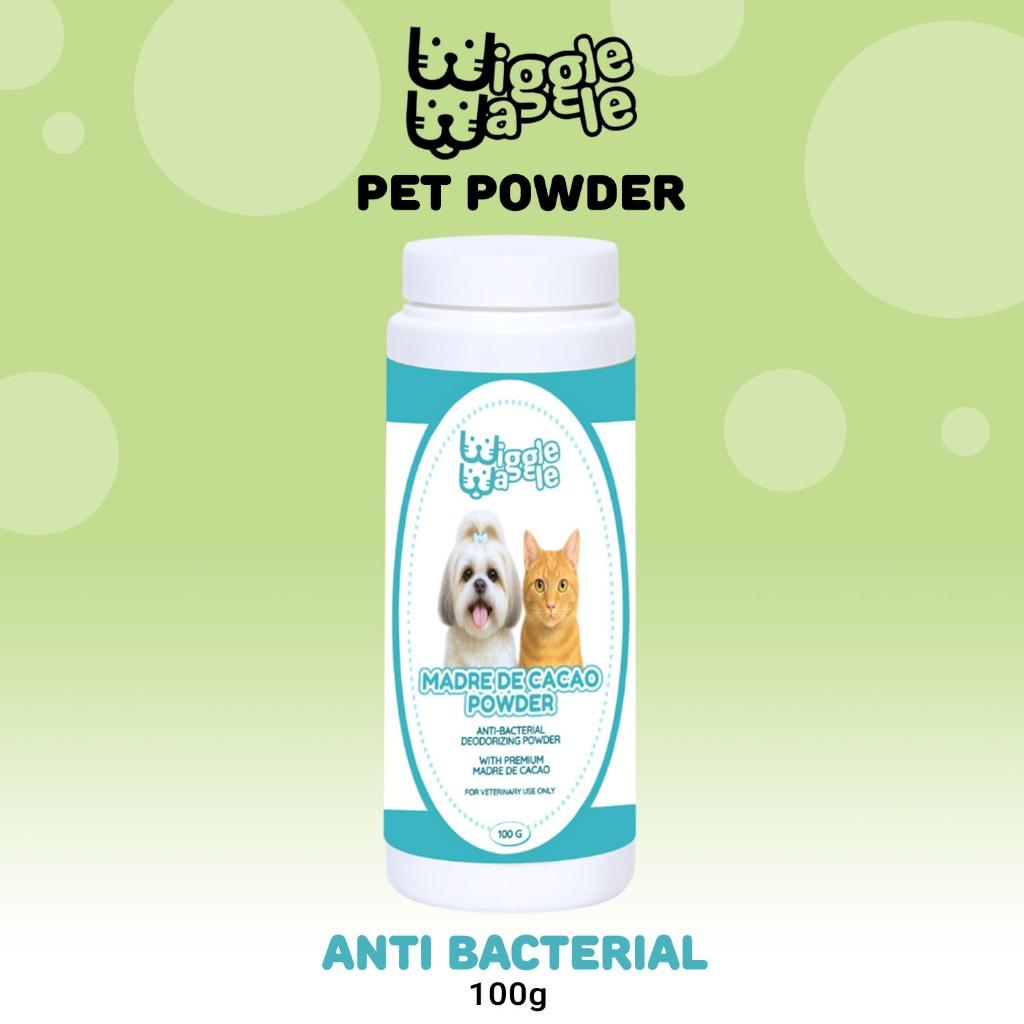 Wiggle Waggle Anti-Bacterial Pet Powder, Anti-Parasite Pet Powder 100g