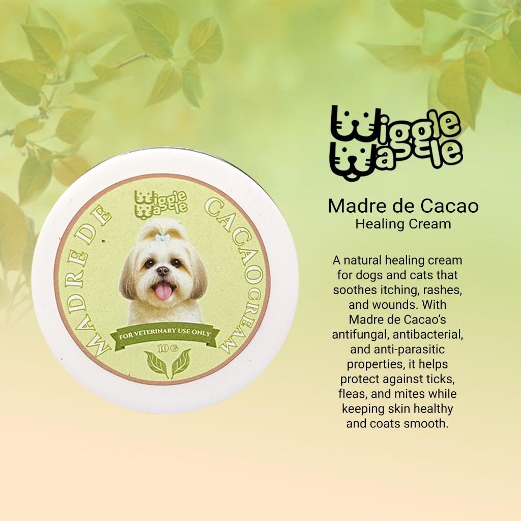 Wiggle Waggle Madre de Cacao Cream 10g - Antiseptic, Anti-mange, Anti-itch, Sore