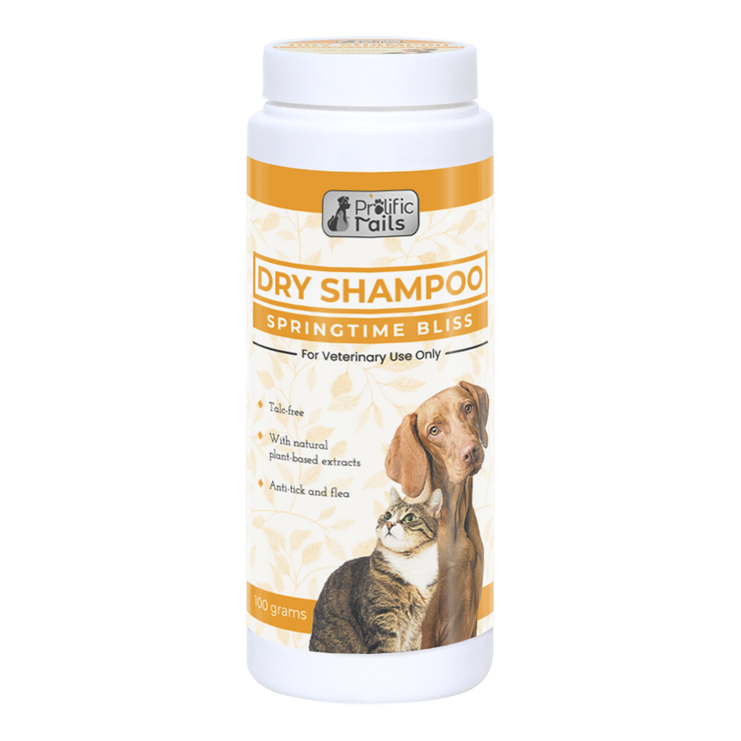 Prolific Tails Dry Shampoo 100grams