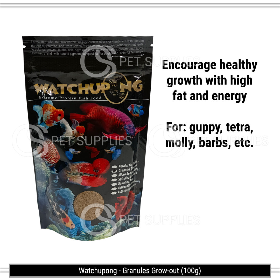 Watchupong Granules Grow-out