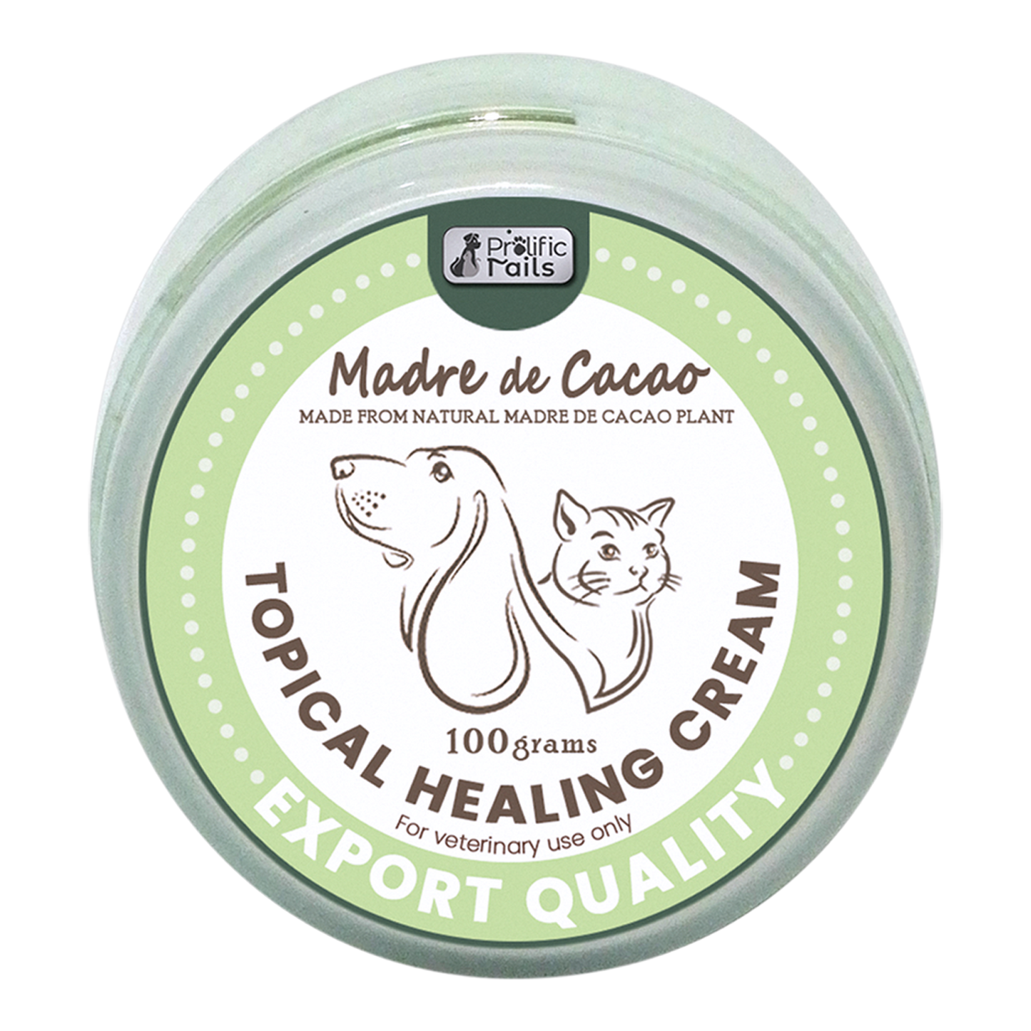 Prolific Tails Madre de Cacao Topical Healing Cream (100g)