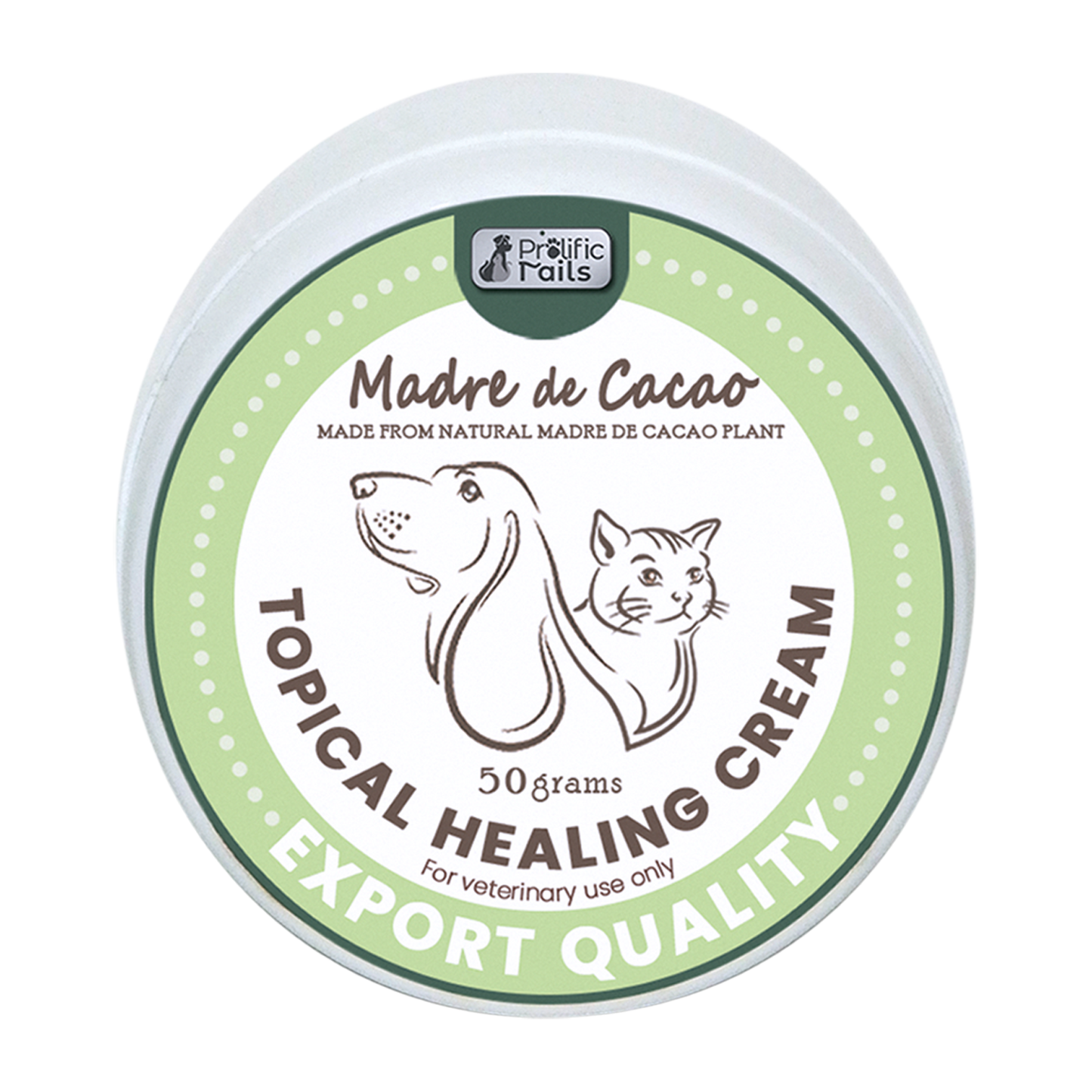 Prolific Tails Madre de Cacao Topical Healing Cream (50g)