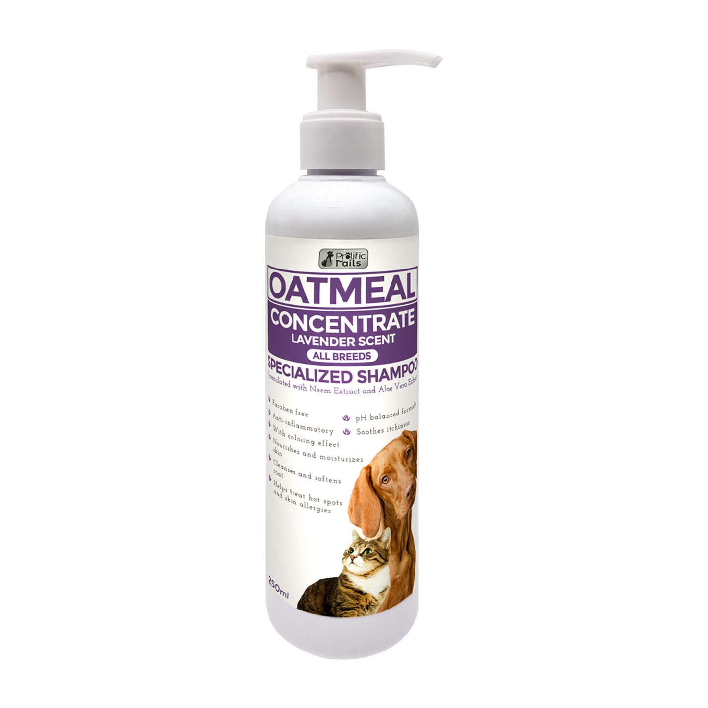 PROLIFIC TAILS OATMEAL CONCENTRATE SHAMPOO