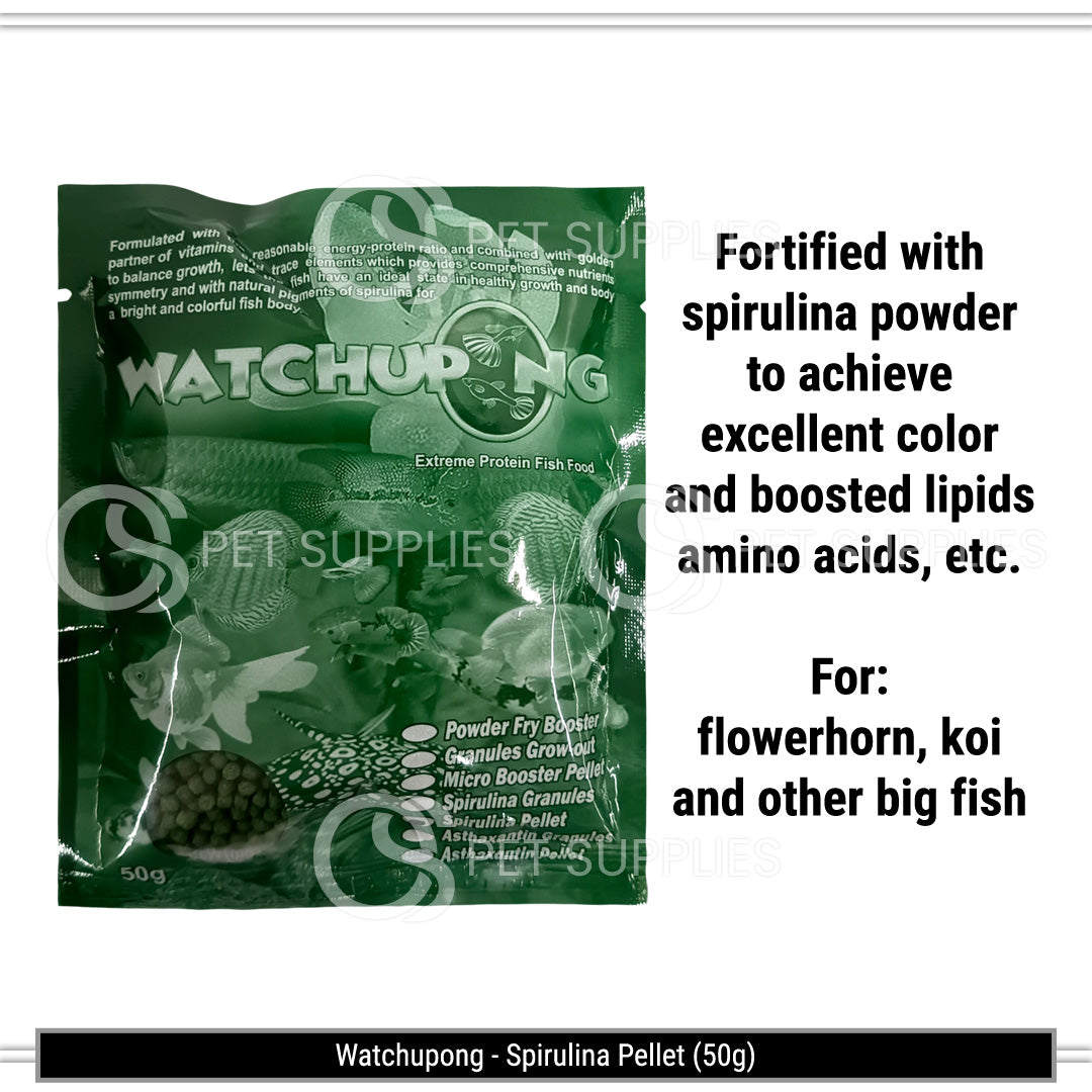 Watchupong Spirulina Pellets