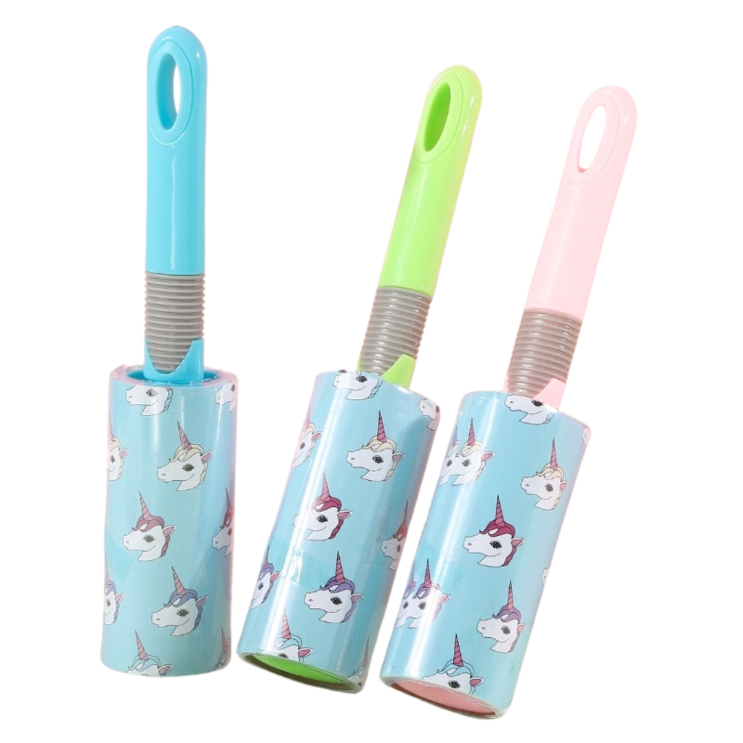 Pet Hair Remover Roller: A Colorful Solution for Fur-Free Living (Random Color)