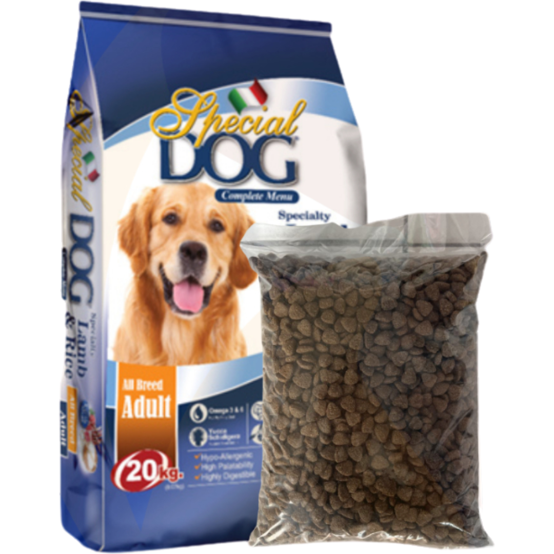 Special Dog Lamb & Rice for Adult 1kg A complete and balanced food for ALL BREEDS