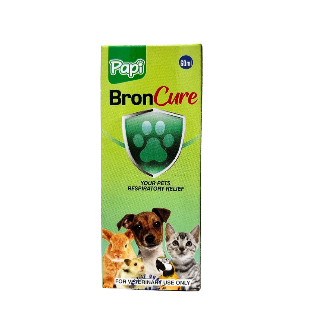 Papi Broncure Your Pets Respiratory Relief 60mL For Pets