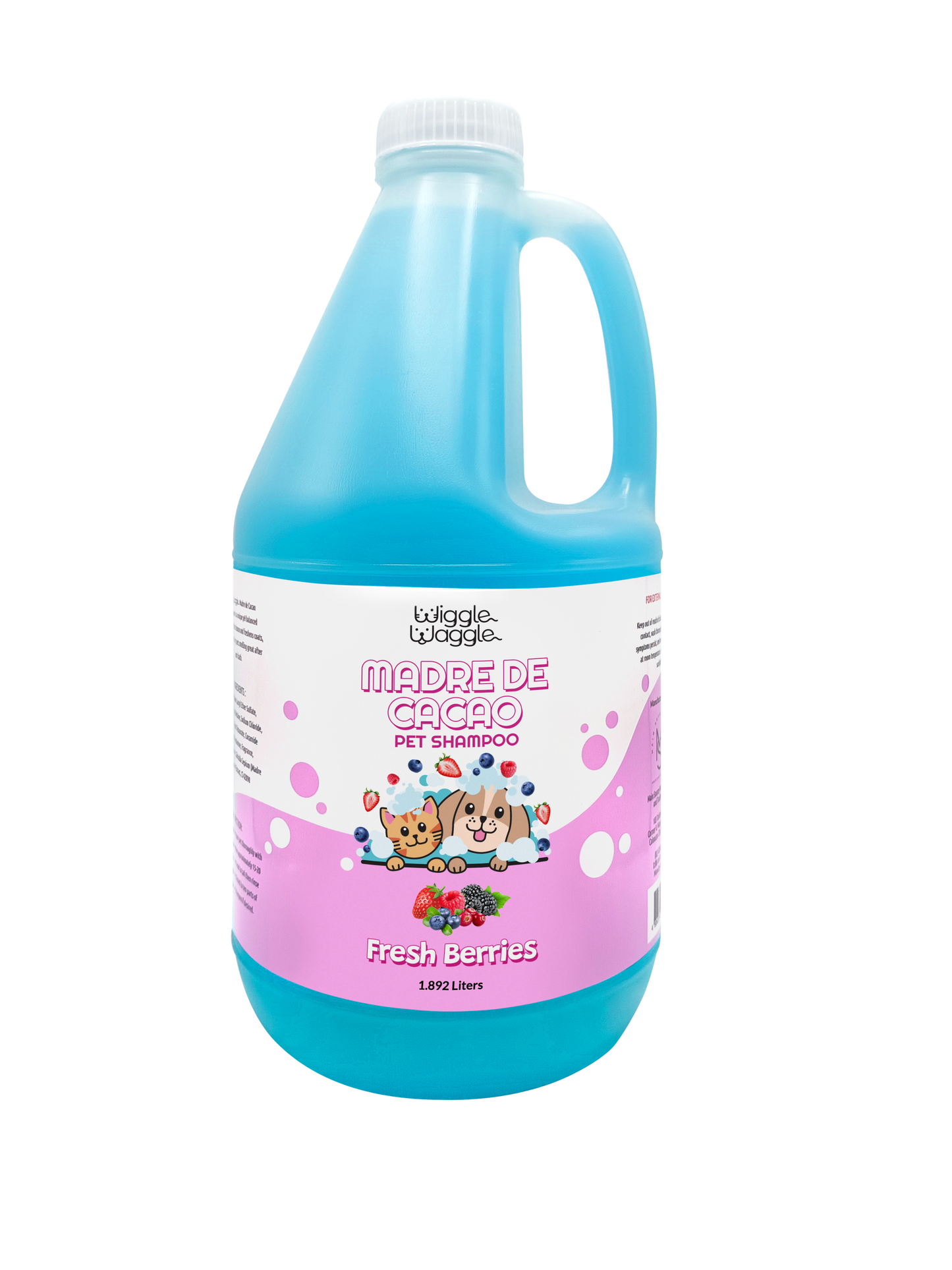 Wiggle Waggle Madre de Cacao Pet Shampoo (Fresh Berries)
