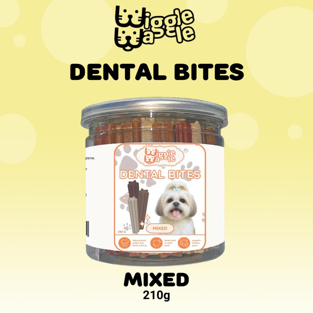 Wiggle Waggle Dental Bites for Dogs – 100g | Oral Care Chews for Fresh Breath & Healthy Teet
