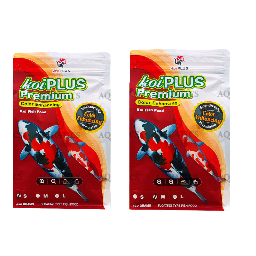 450g Koi Plus Premium Color Enhancing Koi Fish Food  Fish Food