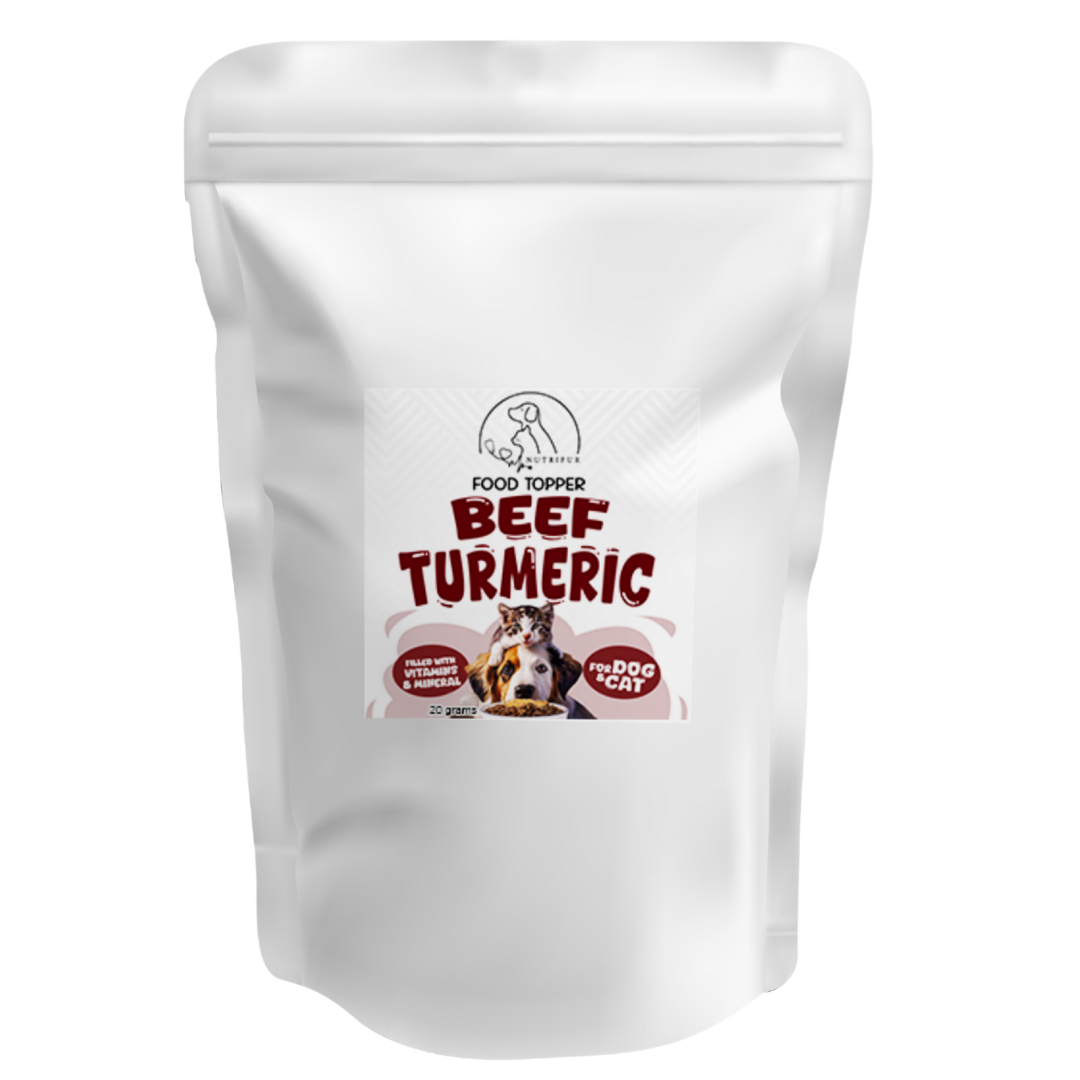 Nutrifur Food Topper for Picky Eater Cats and Dogs 20g - Appetite Booster, Nutrient-Rich, Delicious Flavor, Easy to Use