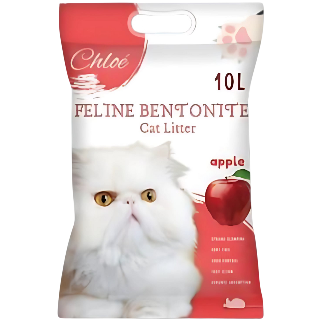 Chloe Feline Bentonite Cat Litter 10L/7kg – Ultra Clumping, Odor Control, Dust-Free