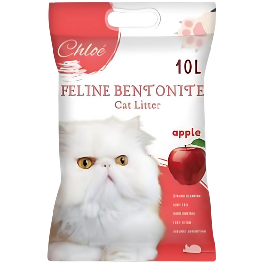 Chloe Feline Bentonite Cat Litter 10L/7kg – Ultra Clumping, Odor Control, Dust-Free