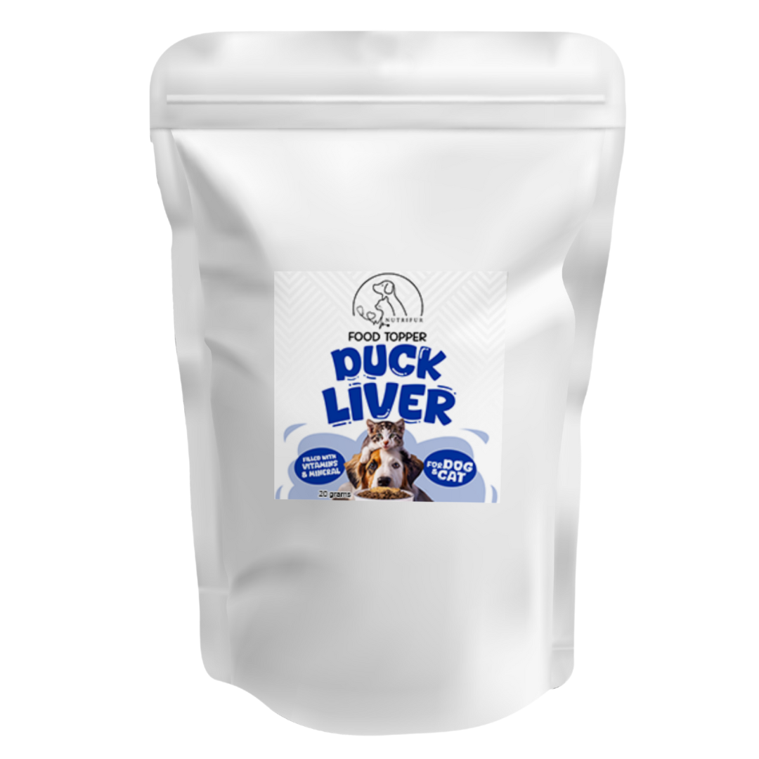 Nutrifur Food Topper for Picky Eater Cats and Dogs 20g - Appetite Booster, Nutrient-Rich, Delicious Flavor, Easy to Use