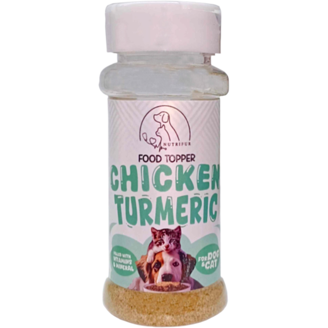 Nutrifur Food Topper for Picky Eater Cats and Dogs 50g - Appetite Booster, Nutrient-Rich, Delicious Flavor, Easy to Use