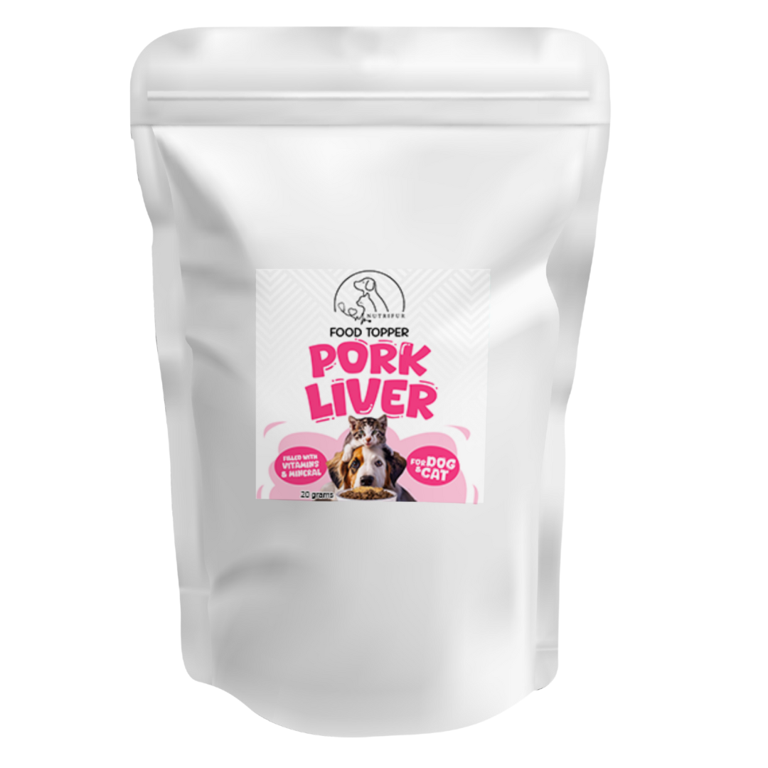 Nutrifur Food Topper for Picky Eater Cats and Dogs 20g - Appetite Booster, Nutrient-Rich, Delicious Flavor, Easy to Use