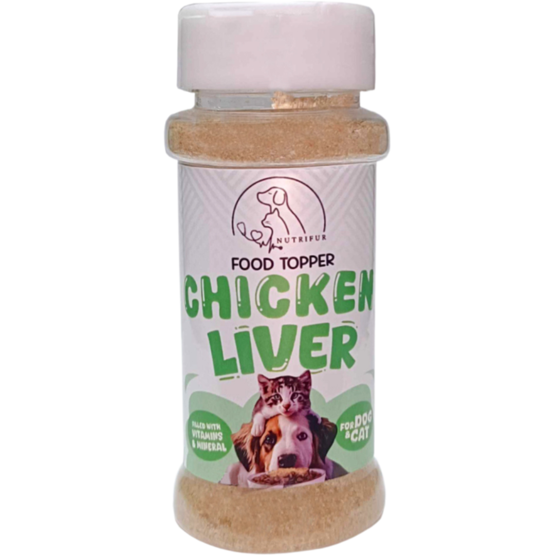 Nutrifur Food Topper for Picky Eater Cats and Dogs 50g - Appetite Booster, Nutrient-Rich, Delicious Flavor, Easy to Use