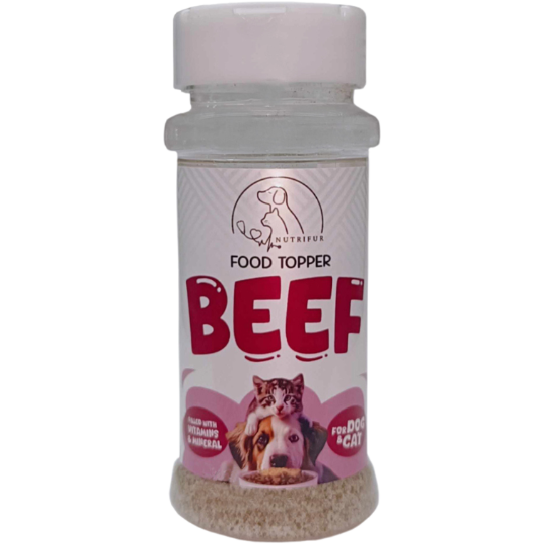 Nutrifur Food Topper for Picky Eater Cats and Dogs 50g - Appetite Booster, Nutrient-Rich, Delicious Flavor, Easy to Use