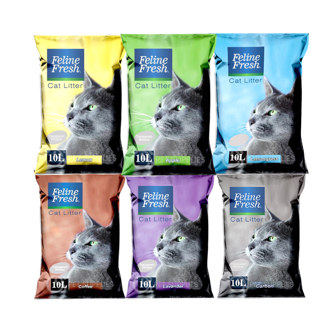 Feline Fresh Clumping Cat Litter 10L