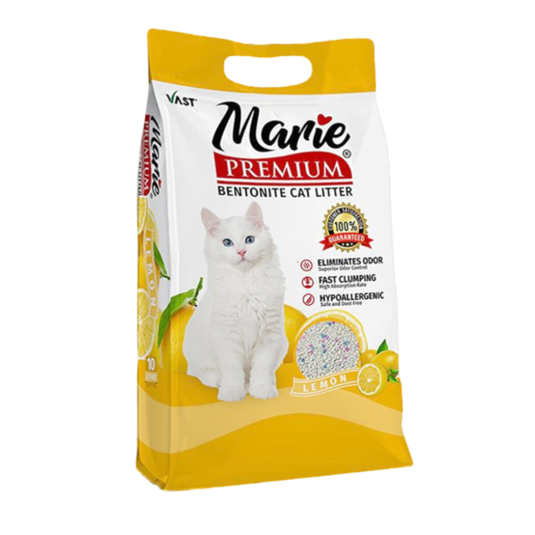 Marie Premium Bentonite Cat Litter Sand 10L