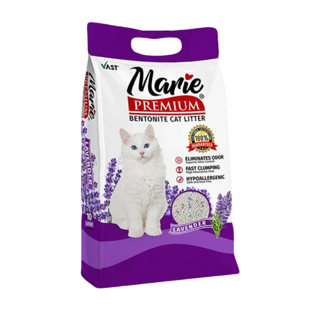 Marie Premium Bentonite Cat Litter Sand 10L
