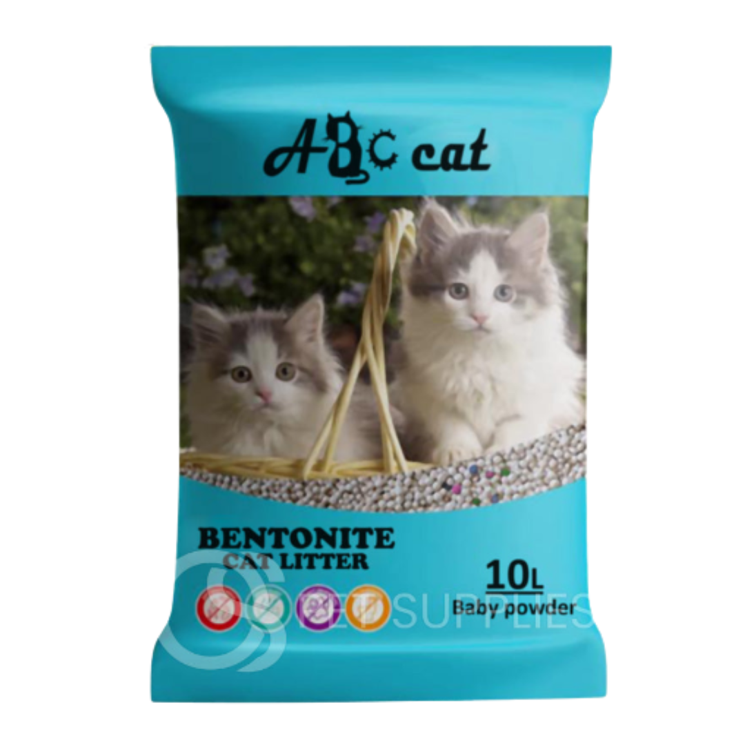 ABC Bentonite Cat Litter Quick Deodorization 8kg