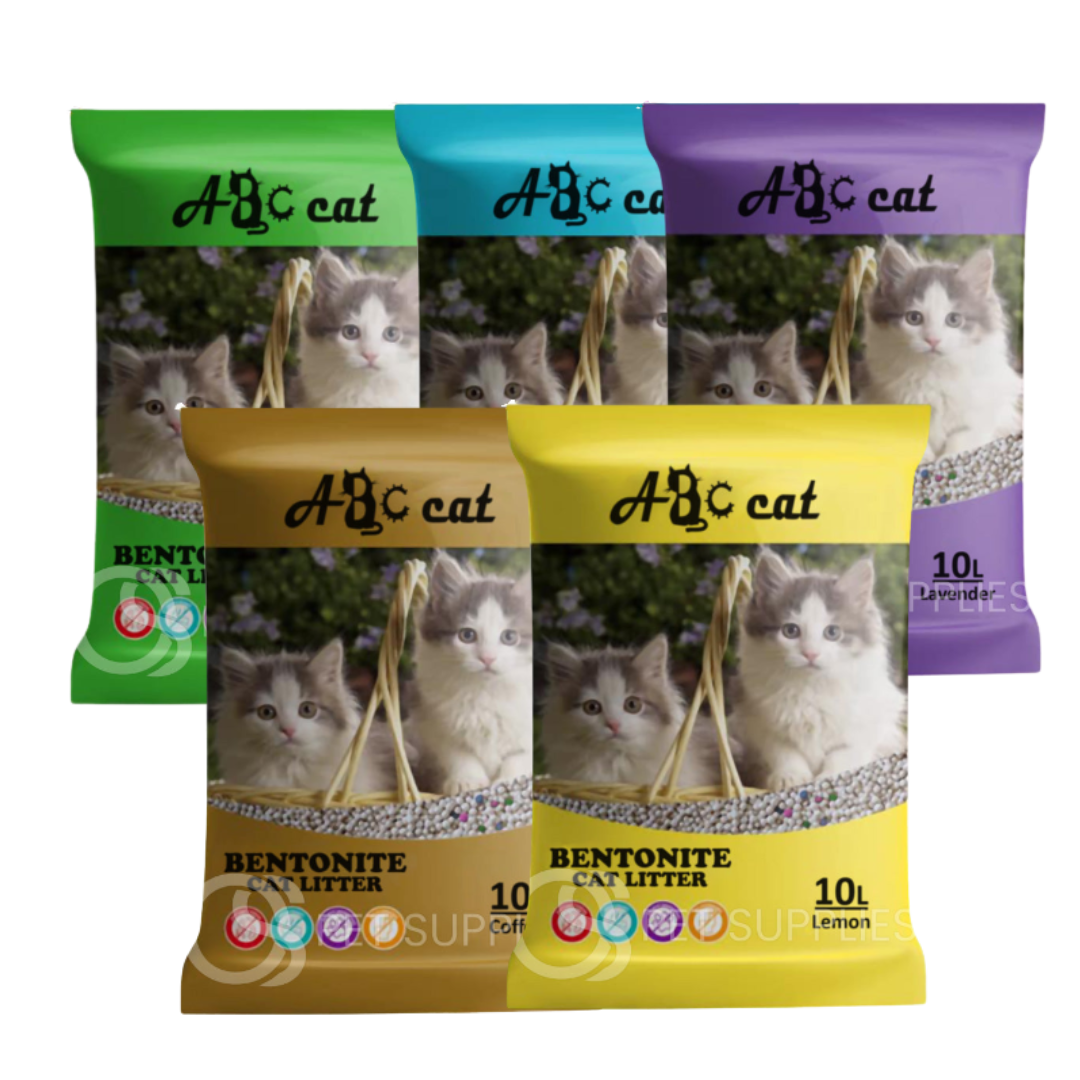 ABC Bentonite Cat Litter Quick Deodorization 8kg
