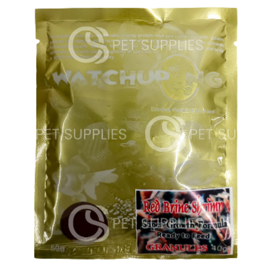 Watchupong RBS - Red Brine Shrimp - Granules (40g)