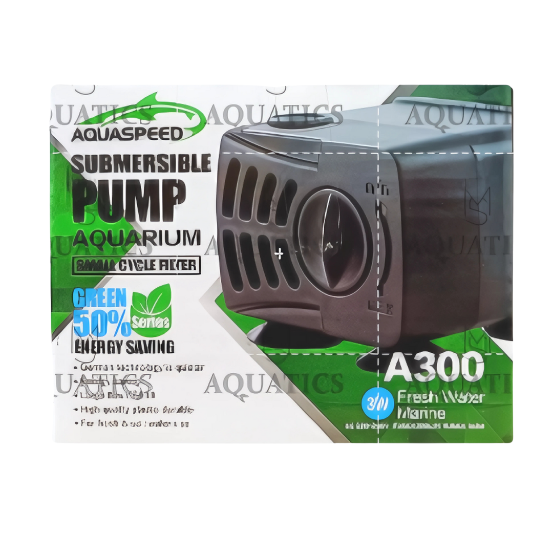 Aquaspeed Submersible Pump (A-300) 3watts - Aquarium Small Cycle Filter