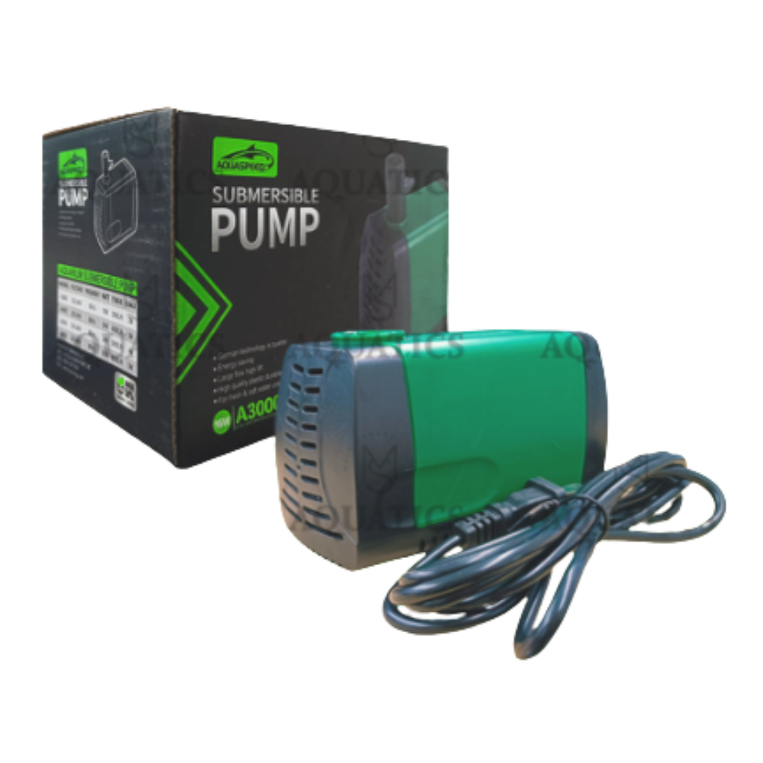 MS Aquatics-Aquaspeed Submersible Pump (A-3000) 16watts - Aquarium Small Cycle Filter