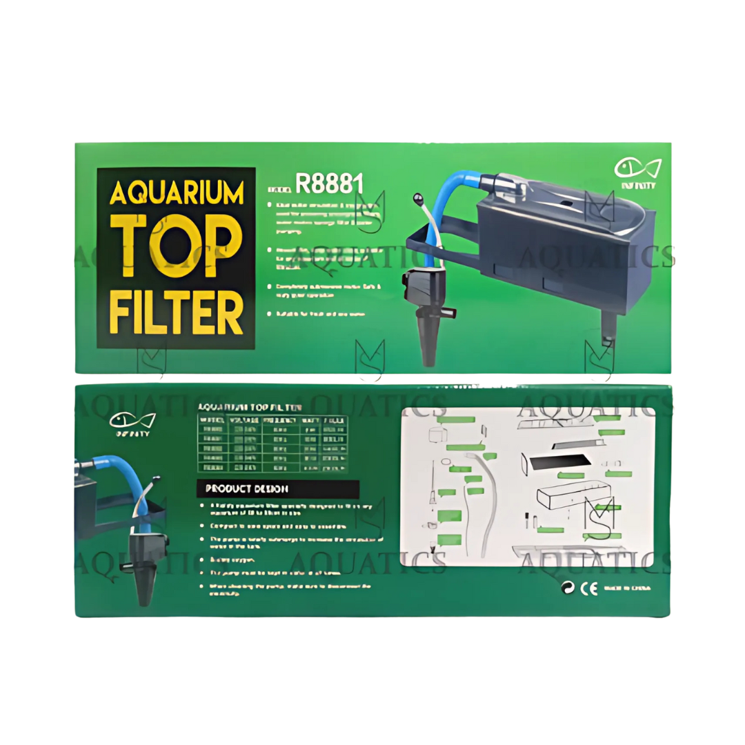 MS AQUATICS INFINITY AQUARIUM TOP FILTER (R8881)