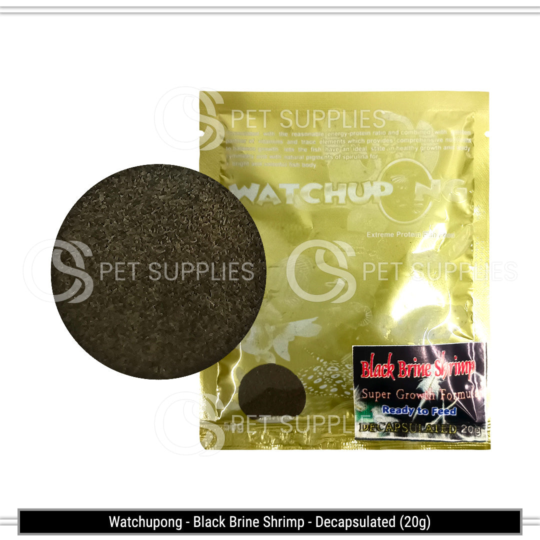Watchupong BBS - Black Brine Shimp - Granules (40g)