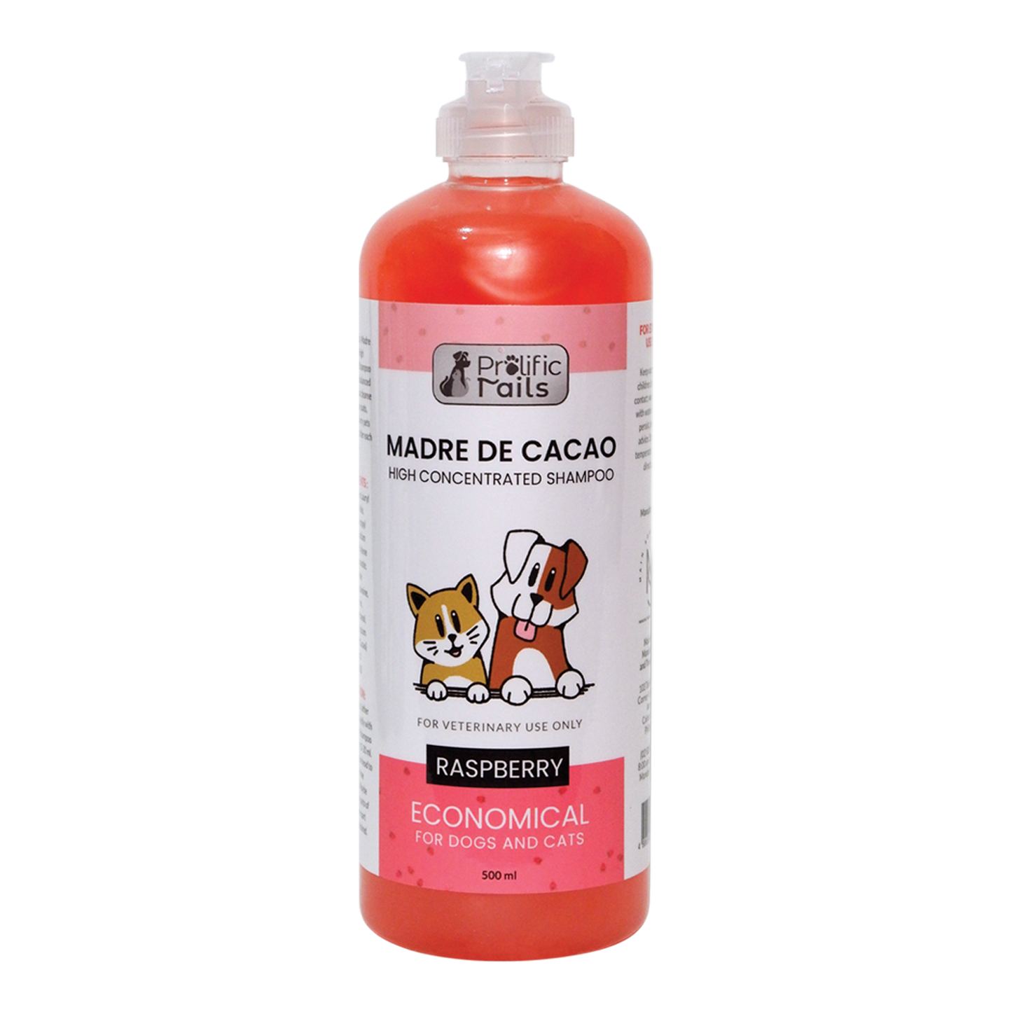 Prolific Tails Madre De Cacao Economical Shampoo 500ml