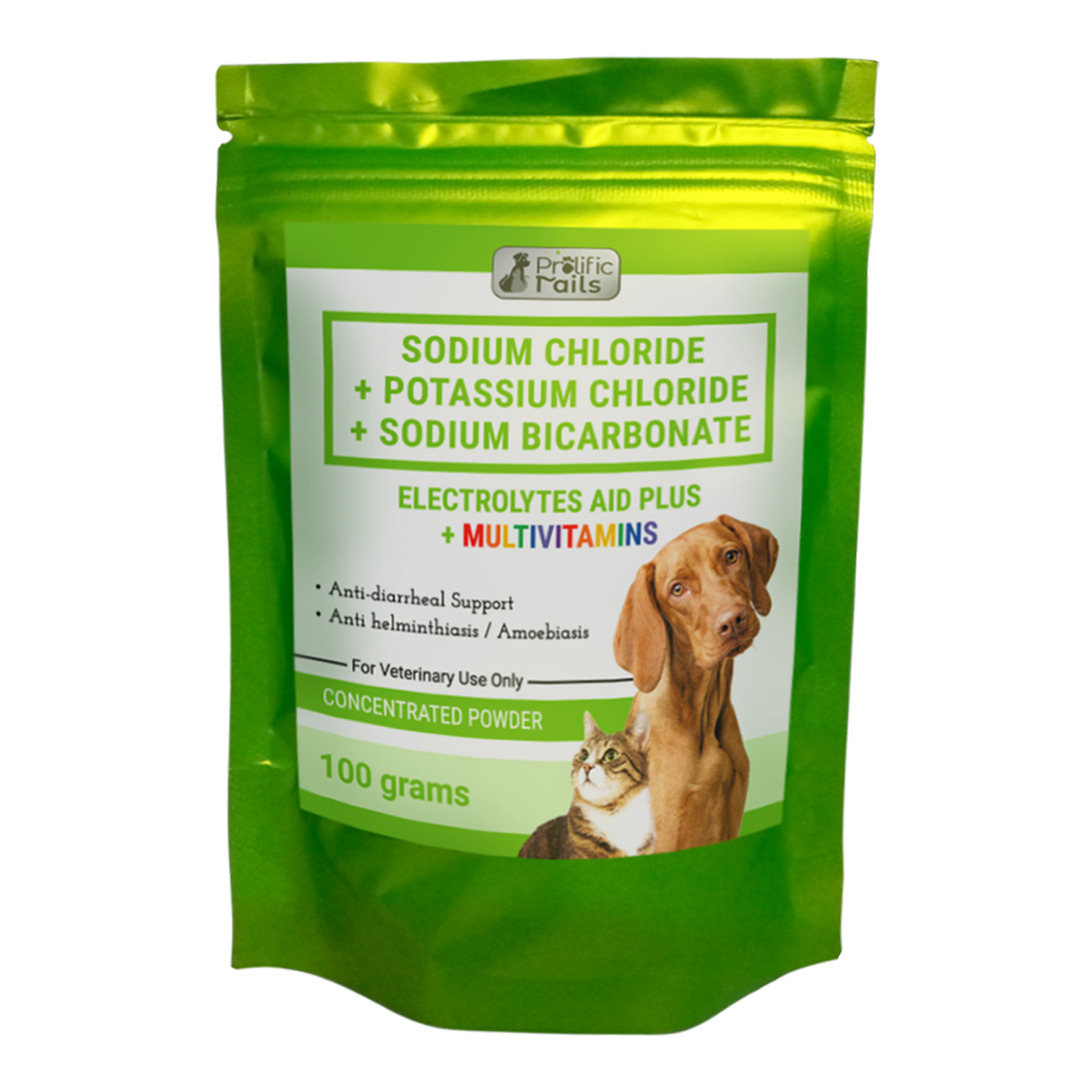 Prolific Tails Electrolytes Aid Plus (100grams)