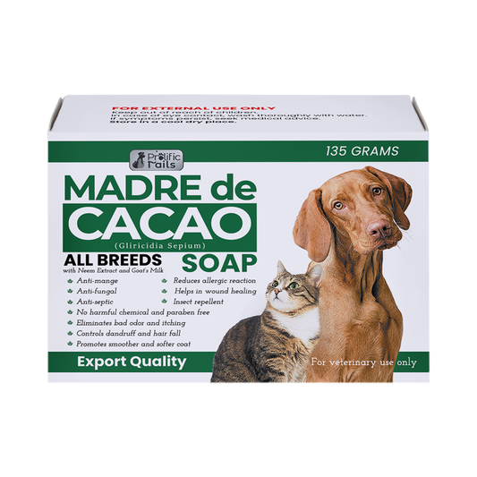 Prolific Tails Madre de Cacao Organic Soap (135grams)