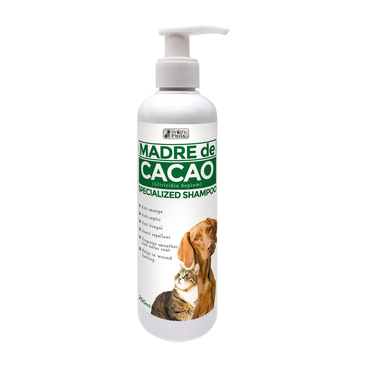Prolific Tails Specialized Madre de Cacao Shampoo