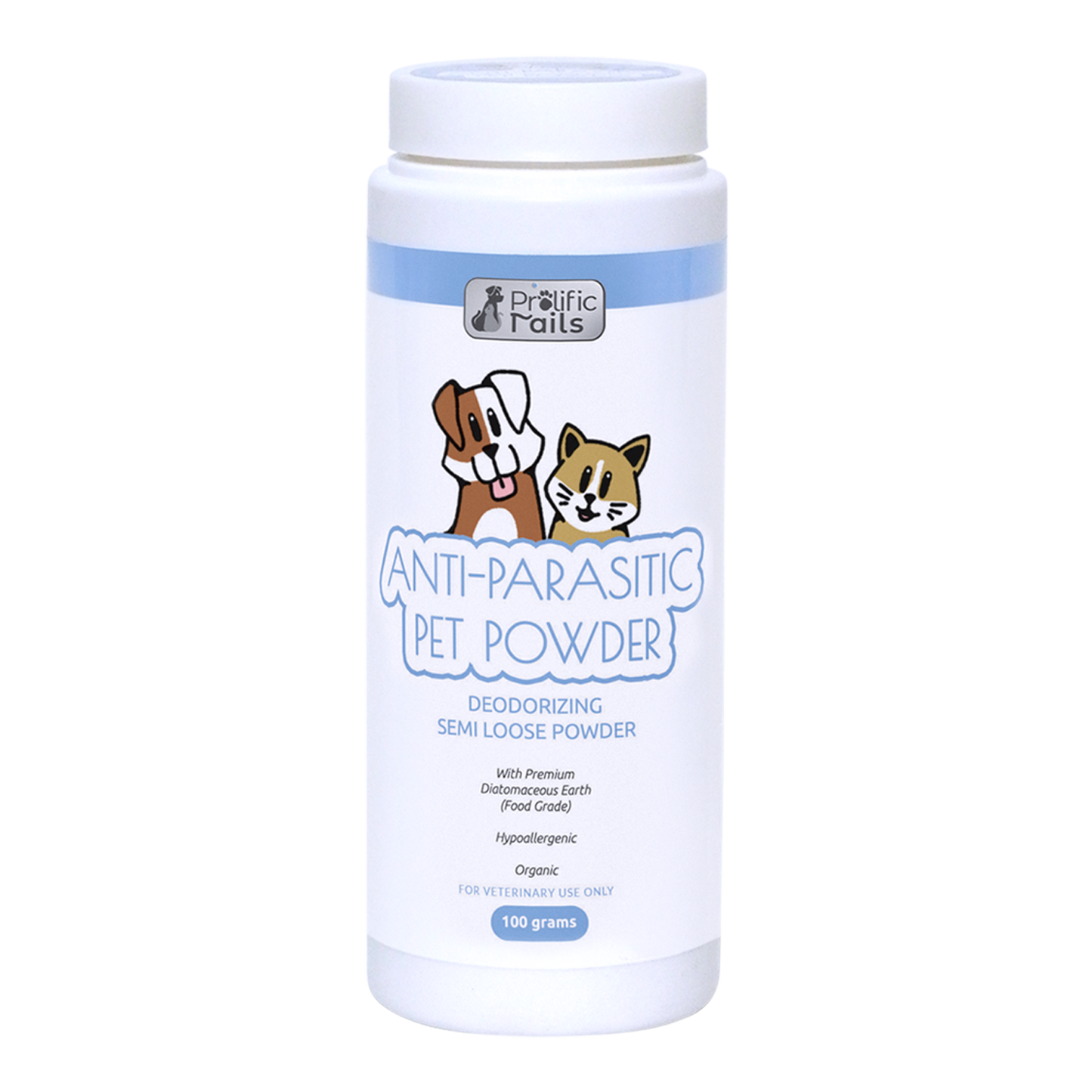 Prolific Tails Anti Parasitic Pet Powder 100grams