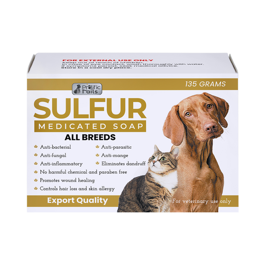 Prolific Tails Sulfur Medicated Soap (135grams)