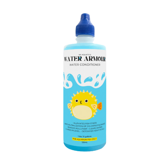 MS AQUATICS WATER ARMOUR - WATER CONDITIONER 120ML