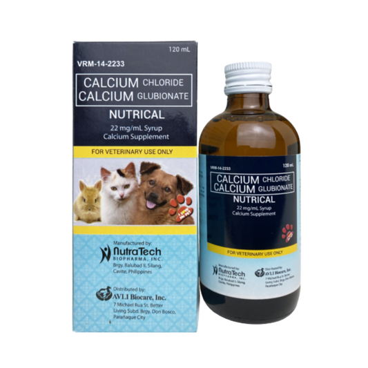 Nutrical Syrup Calcium Supplement For Dogs, Cats, Rabbits, Chinchilla, Guinea Pigs and Hamsters