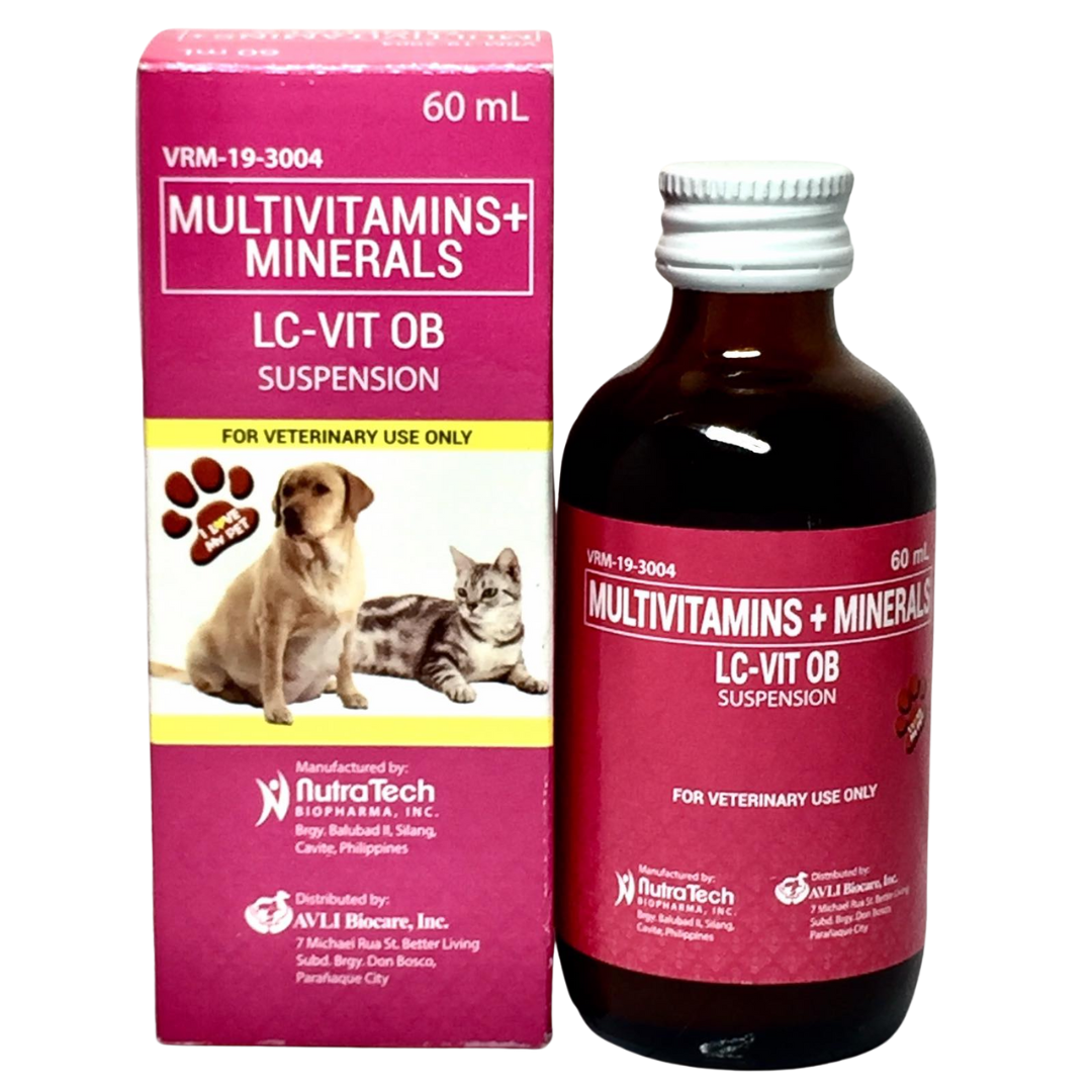 LC VIT OB SUSPENSION MULTIVITAMINS 120ML