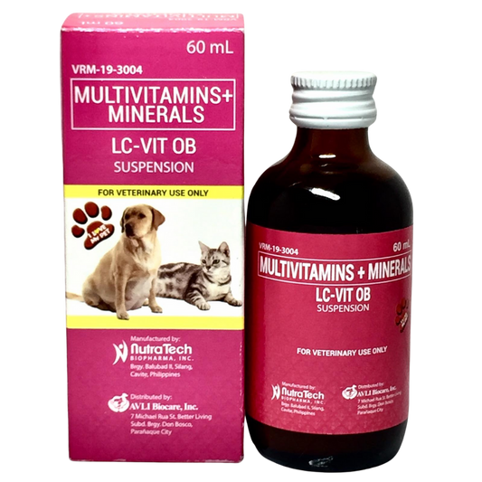 LC VIT OB SUSPENSION MULTIVITAMINS 120ML