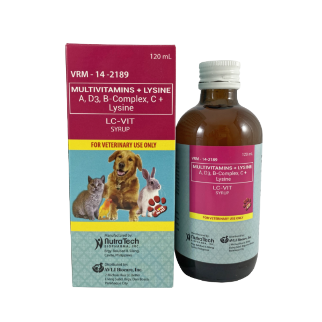 LC-VIT Syrup (Multivitamins + Lysine)