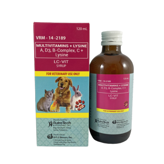 LC-VIT Syrup (Multivitamins + Lysine)