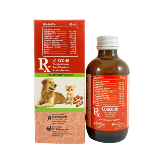 LC-Scour Suspension Anti-Diarrheal and Anti-Infective 60mL