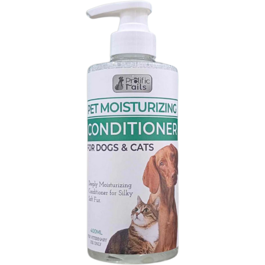 Prolific Tails Pet Moisturizing Conditioner 400ml | Hydrates & Softens Coat for Dogs & Cats
